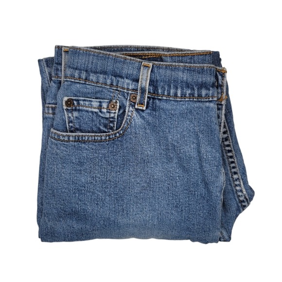 Vintage 550 Levi's Jeans Relaxed Fit Tapered Leg HTF Denim - Picture 8 of 8